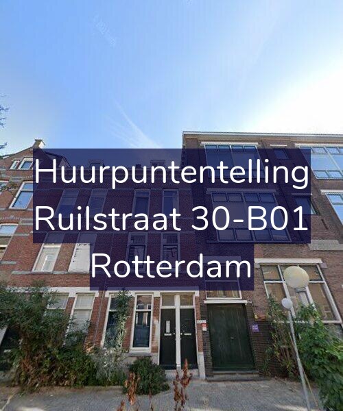 Foto gevel Huurpuntentelling voor Ruilstraat 30-B01, Rotterdam