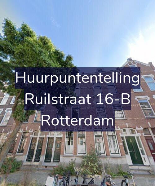 Foto gevel Huurpuntentelling voor Ruilstraat 16-B, Rotterdam