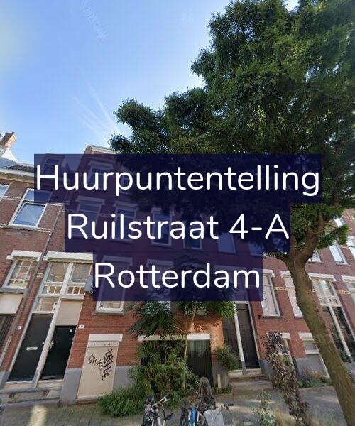 Foto gevel Huurpuntentelling voor Ruilstraat 4-A, Rotterdam