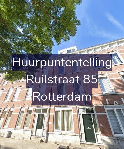 Foto gevel Huurpuntentelling voor Ruilstraat 85, Rotterdam