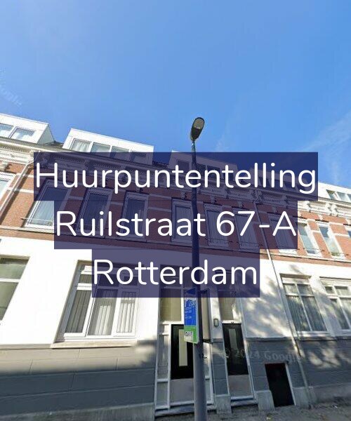 Foto gevel Huurpuntentelling voor Ruilstraat 67-A, Rotterdam