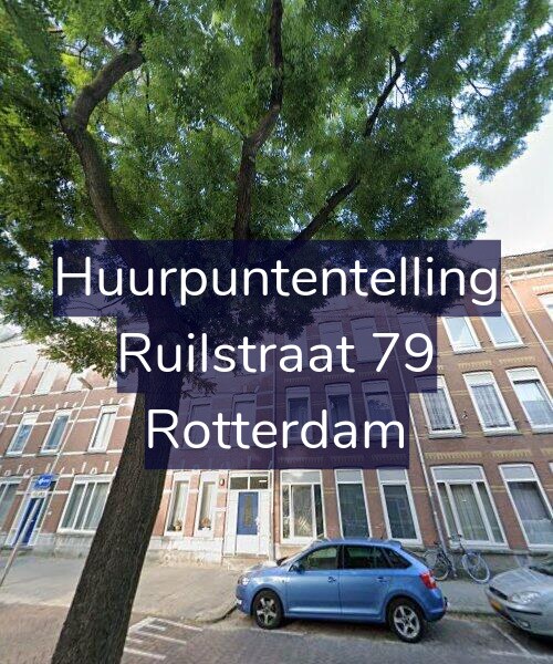 Foto gevel Huurpuntentelling voor Ruilstraat 79, Rotterdam