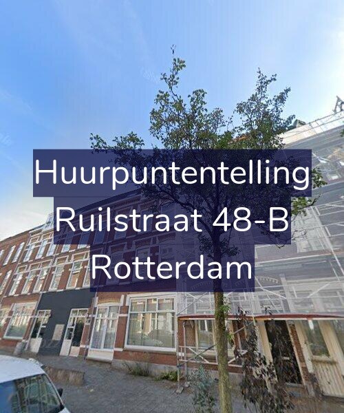 Foto gevel Huurpuntentelling voor Ruilstraat 48-B, Rotterdam