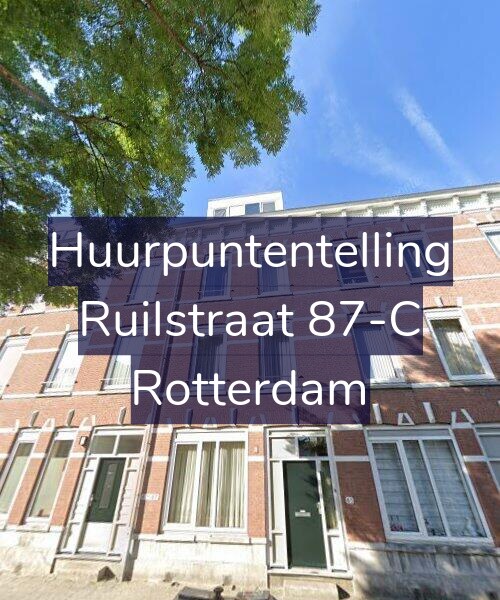 Foto gevel Huurpuntentelling voor Ruilstraat 87-C, Rotterdam