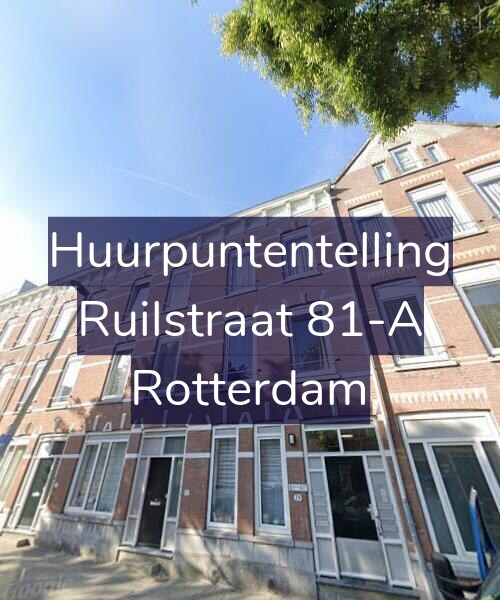 Foto gevel Huurpuntentelling voor Ruilstraat 81-A, Rotterdam