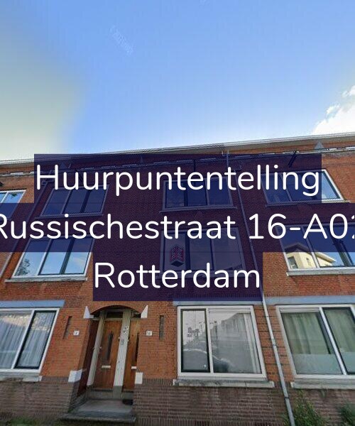 Foto gevel Huurpuntentelling voor Russischestraat 16-A02, Rotterdam
