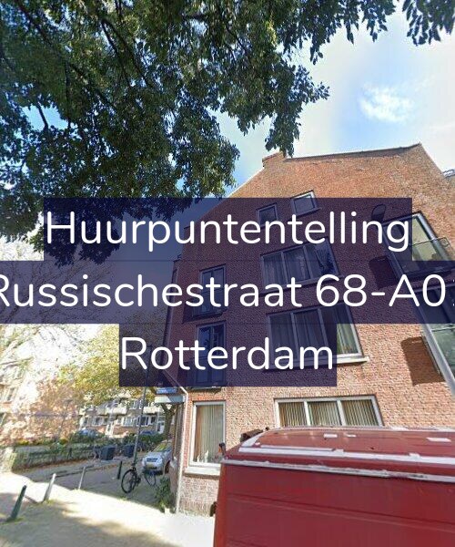 Foto gevel Huurpuntentelling voor Russischestraat 68-A01, Rotterdam