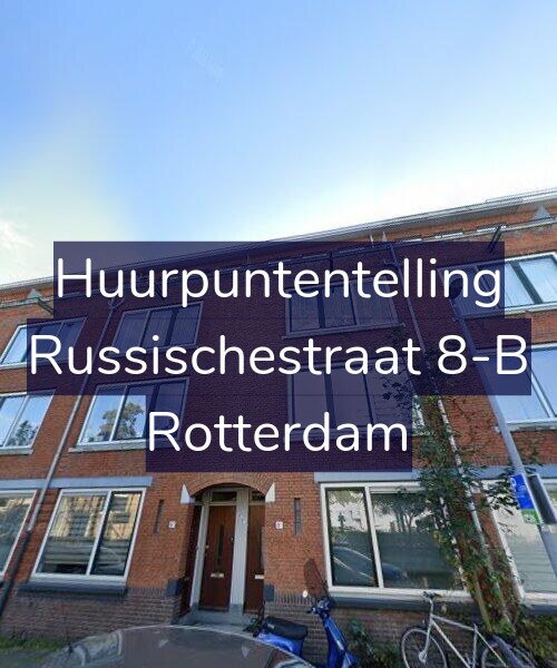 Foto gevel Huurpuntentelling voor Russischestraat 8-B, Rotterdam