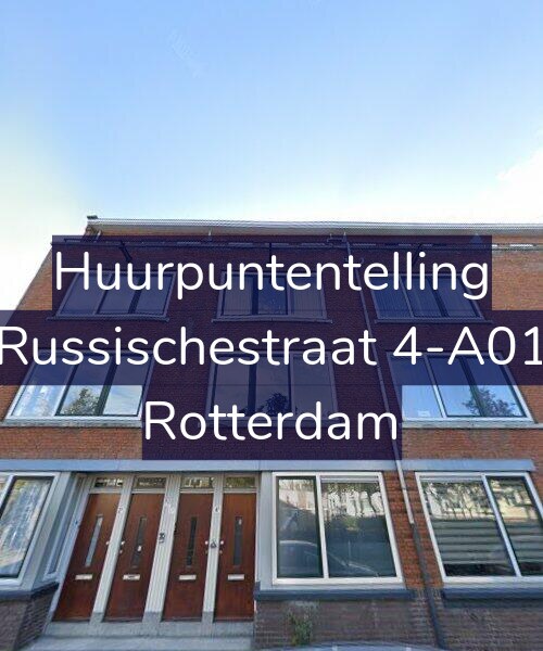 Foto gevel Huurpuntentelling voor Russischestraat 4-A01, Rotterdam