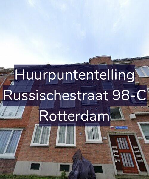 Foto gevel Huurpuntentelling voor Russischestraat 98-C, Rotterdam