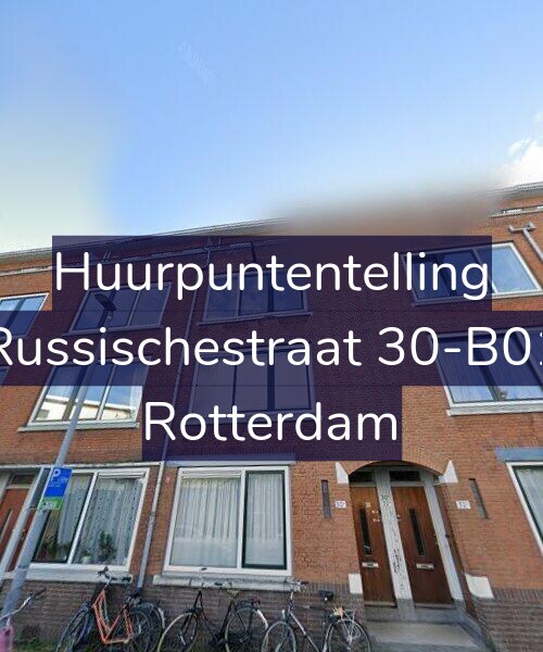 Foto gevel Huurpuntentelling voor Russischestraat 30-B01, Rotterdam