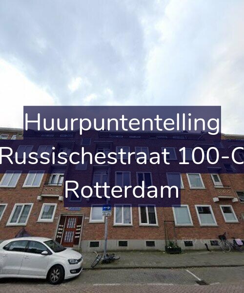 Foto gevel Huurpuntentelling voor Russischestraat 100-C, Rotterdam