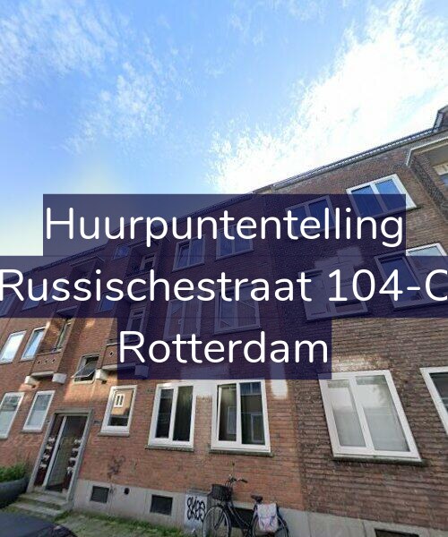 Foto gevel Huurpuntentelling voor Russischestraat 104-C, Rotterdam