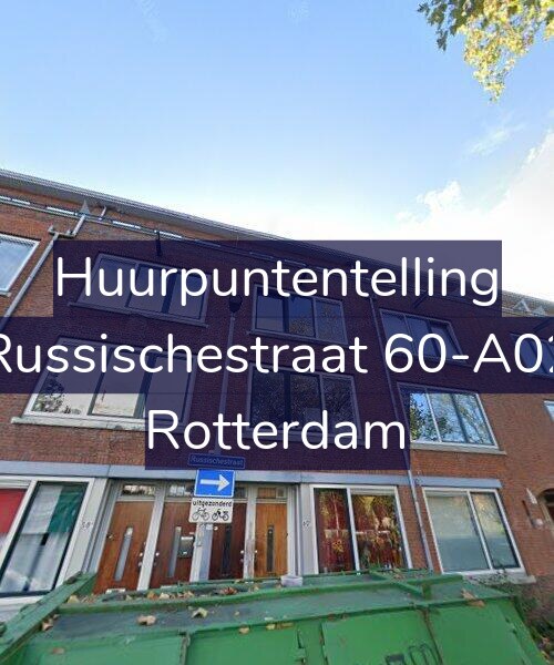 Foto gevel Huurpuntentelling voor Russischestraat 60-A02, Rotterdam