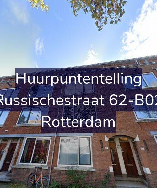Foto gevel Huurpuntentelling voor Russischestraat 62-B02, Rotterdam