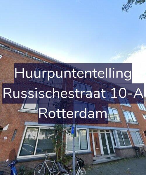 Foto gevel Huurpuntentelling voor Russischestraat 10-A, Rotterdam