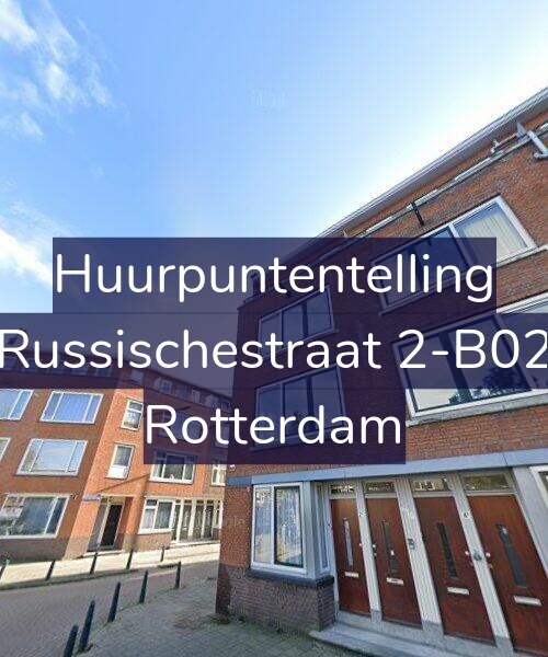 Foto gevel Huurpuntentelling voor Russischestraat 2-B02, Rotterdam