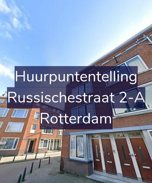 Foto gevel Huurpuntentelling voor Russischestraat 2-A, Rotterdam