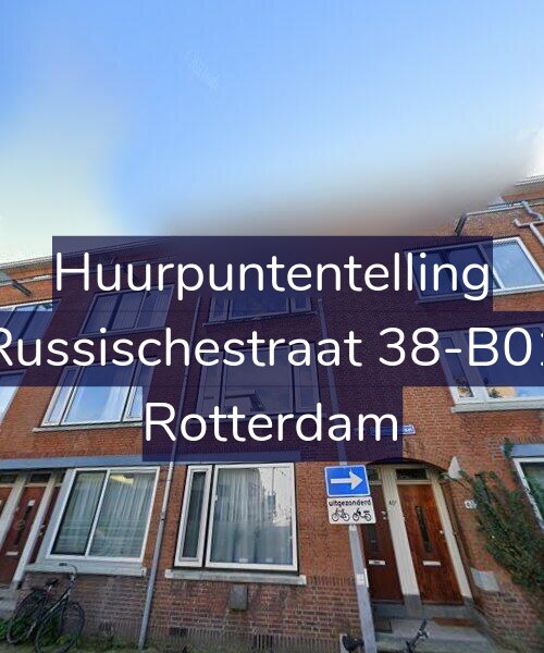 Foto gevel Huurpuntentelling voor Russischestraat 38-B01, Rotterdam