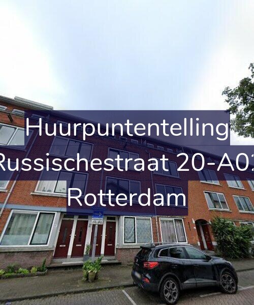 Foto gevel Huurpuntentelling voor Russischestraat 20-A02, Rotterdam