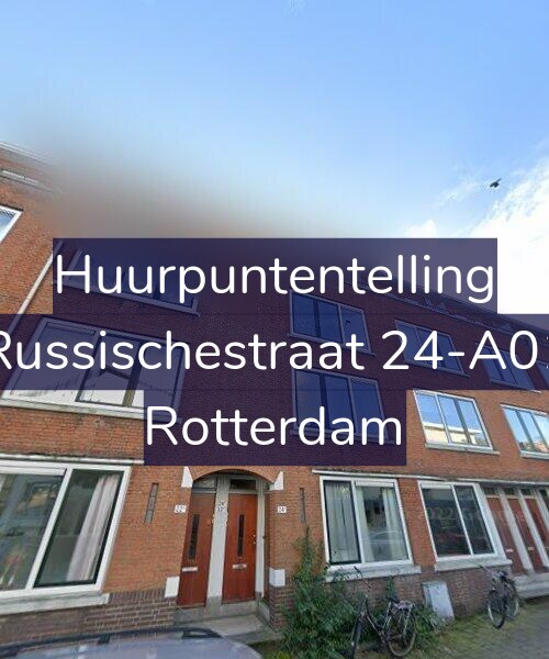 Foto gevel Huurpuntentelling voor Russischestraat 24-A01, Rotterdam