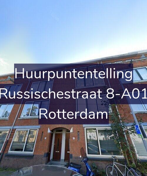 Foto gevel Huurpuntentelling voor Russischestraat 8-A01, Rotterdam