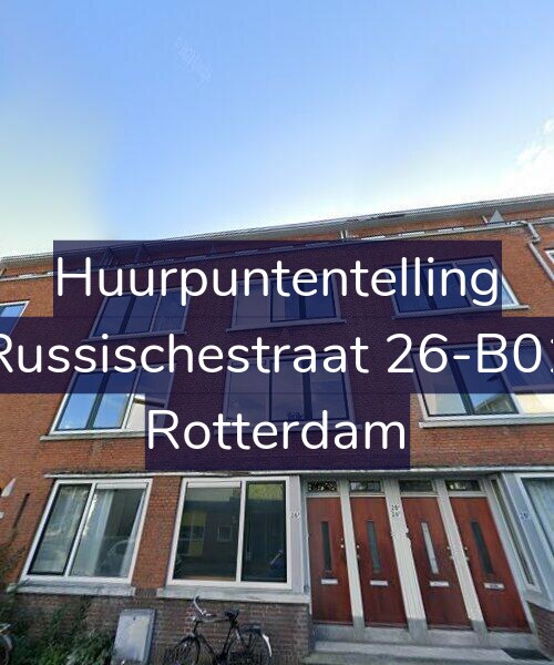 Foto gevel Huurpuntentelling voor Russischestraat 26-B01, Rotterdam