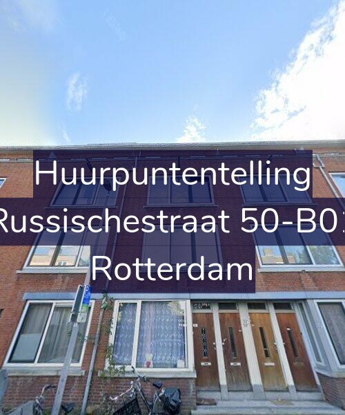 Foto gevel Huurpuntentelling voor Russischestraat 50-B01, Rotterdam