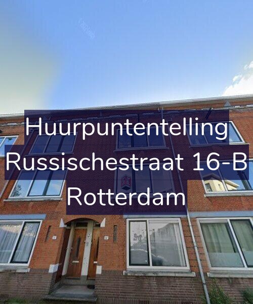 Foto gevel Huurpuntentelling voor Russischestraat 16-B, Rotterdam