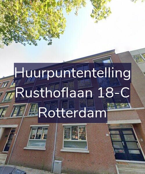 Foto gevel Huurpuntentelling voor Rusthoflaan 18-C, Rotterdam