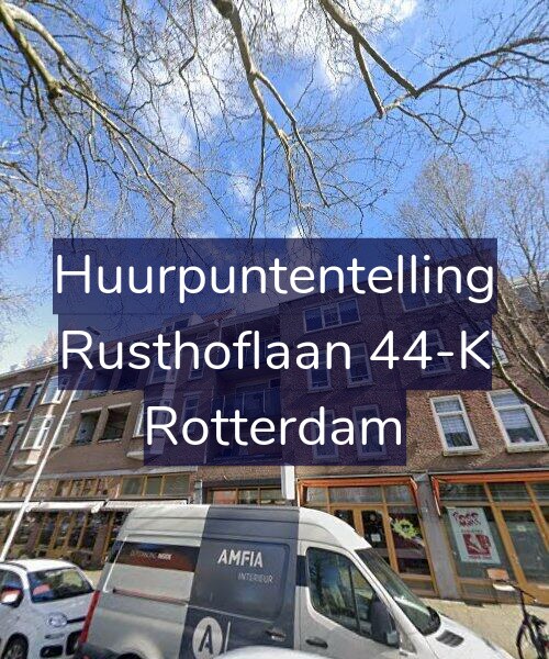 Foto gevel Huurpuntentelling voor Rusthoflaan 44-K, Rotterdam