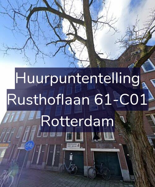 Foto gevel Huurpuntentelling voor Rusthoflaan 61-C01, Rotterdam