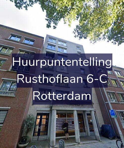 Foto gevel Huurpuntentelling voor Rusthoflaan 6-C, Rotterdam