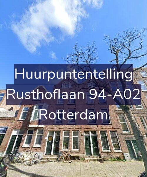 Foto gevel Huurpuntentelling voor Rusthoflaan 94-A02, Rotterdam
