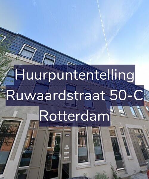 Foto gevel Huurpuntentelling voor Ruwaardstraat 50-C, Rotterdam