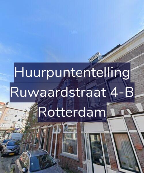 Foto gevel Huurpuntentelling voor Ruwaardstraat 4-B, Rotterdam