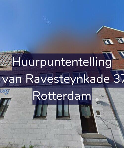 Foto gevel Huurpuntentelling voor S. van Ravesteynkade 378, Rotterdam