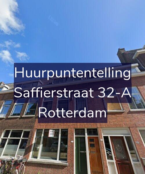 Foto gevel Huurpuntentelling voor Saffierstraat 32-A, Rotterdam
