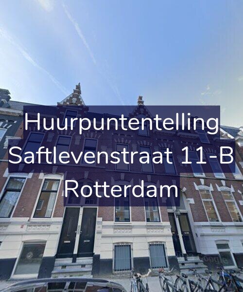 Foto gevel Huurpuntentelling voor Saftlevenstraat 11-B, Rotterdam