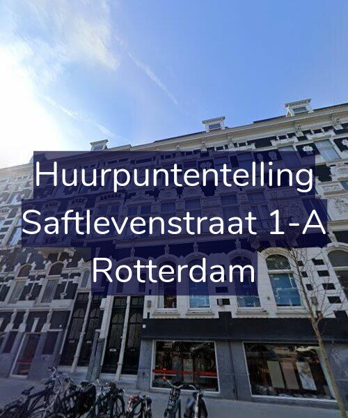 Foto gevel Huurpuntentelling voor Saftlevenstraat 1-A, Rotterdam