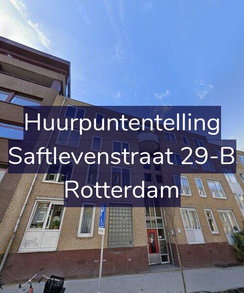 Foto gevel Huurpuntentelling voor Saftlevenstraat 29-B, Rotterdam