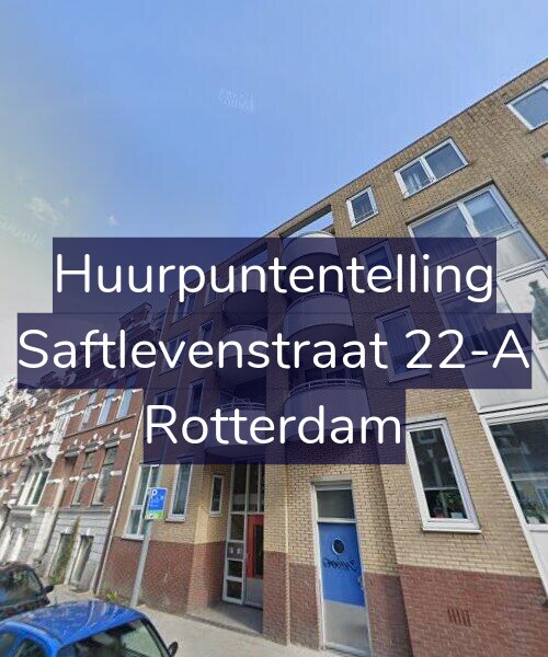 Foto gevel Huurpuntentelling voor Saftlevenstraat 22-A, Rotterdam