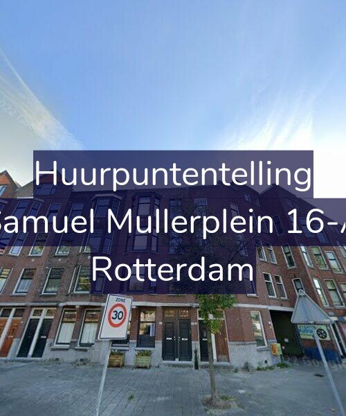 Foto gevel Huurpuntentelling voor Samuel Mullerplein 16-A, Rotterdam