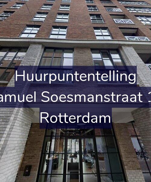Foto gevel Huurpuntentelling voor Samuel Soesmanstraat 12, Rotterdam