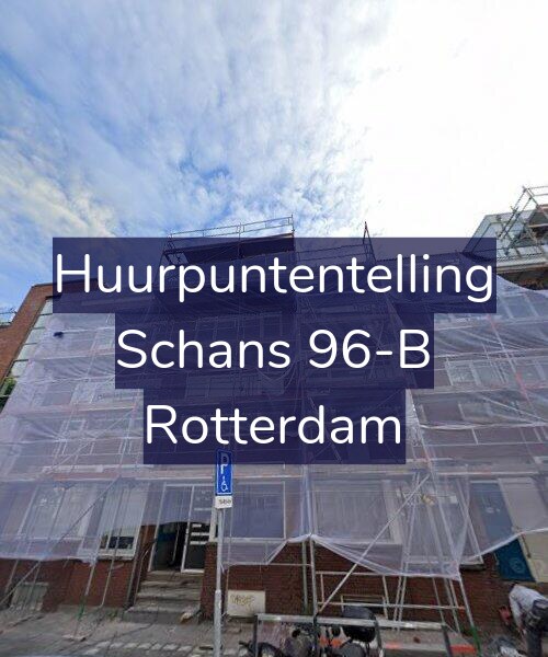 Foto gevel Huurpuntentelling voor Schans 96-B, Rotterdam