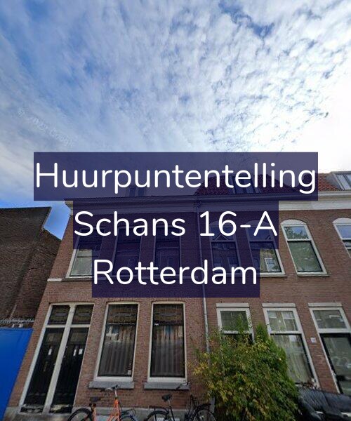 Foto gevel Huurpuntentelling voor Schans 16-A, Rotterdam
