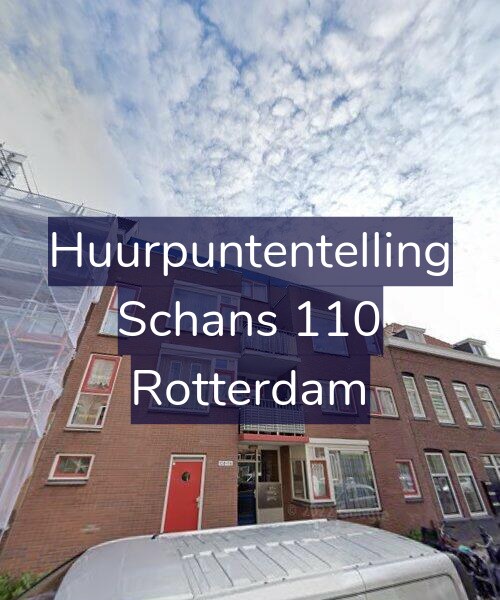 Foto gevel Huurpuntentelling voor Schans 110, Rotterdam
