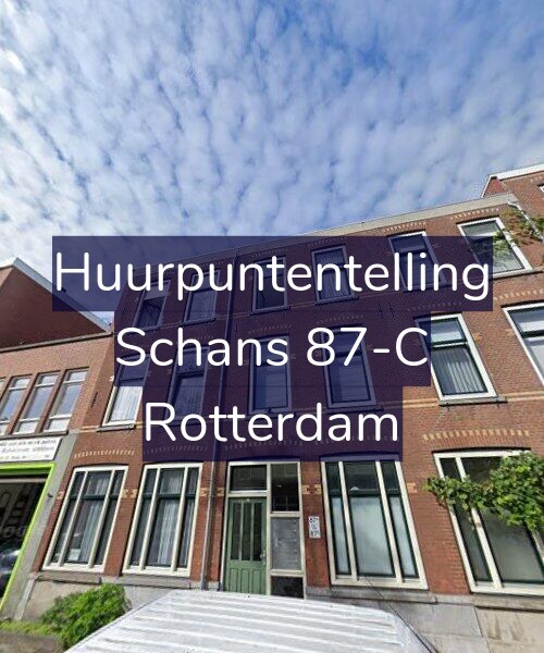 Foto gevel Huurpuntentelling voor Schans 87-C, Rotterdam