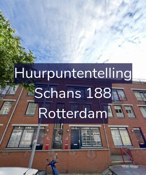 Foto gevel Huurpuntentelling voor Schans 188, Rotterdam