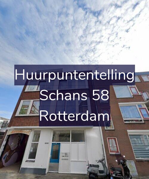 Foto gevel Huurpuntentelling voor Schans 58, Rotterdam